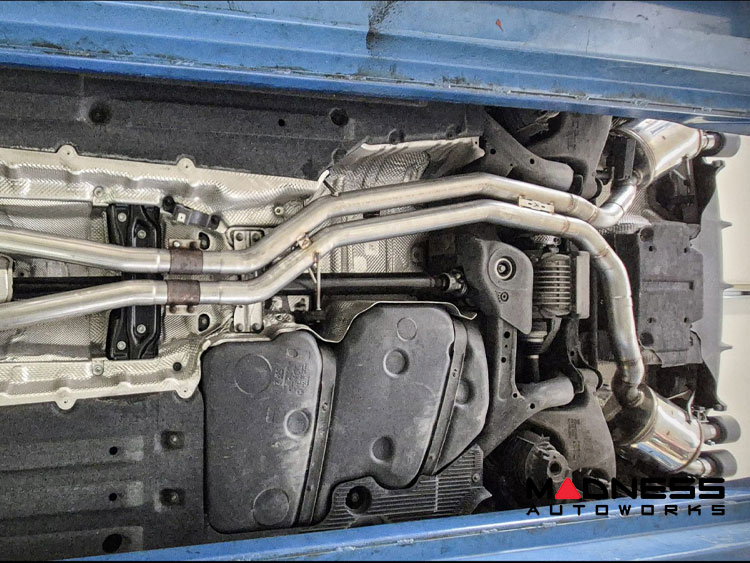 Porsche Macan (Series 95B) Performance Exhaust - Center Section - 3.0L V6 - InoXcar Racing - '19 - '21