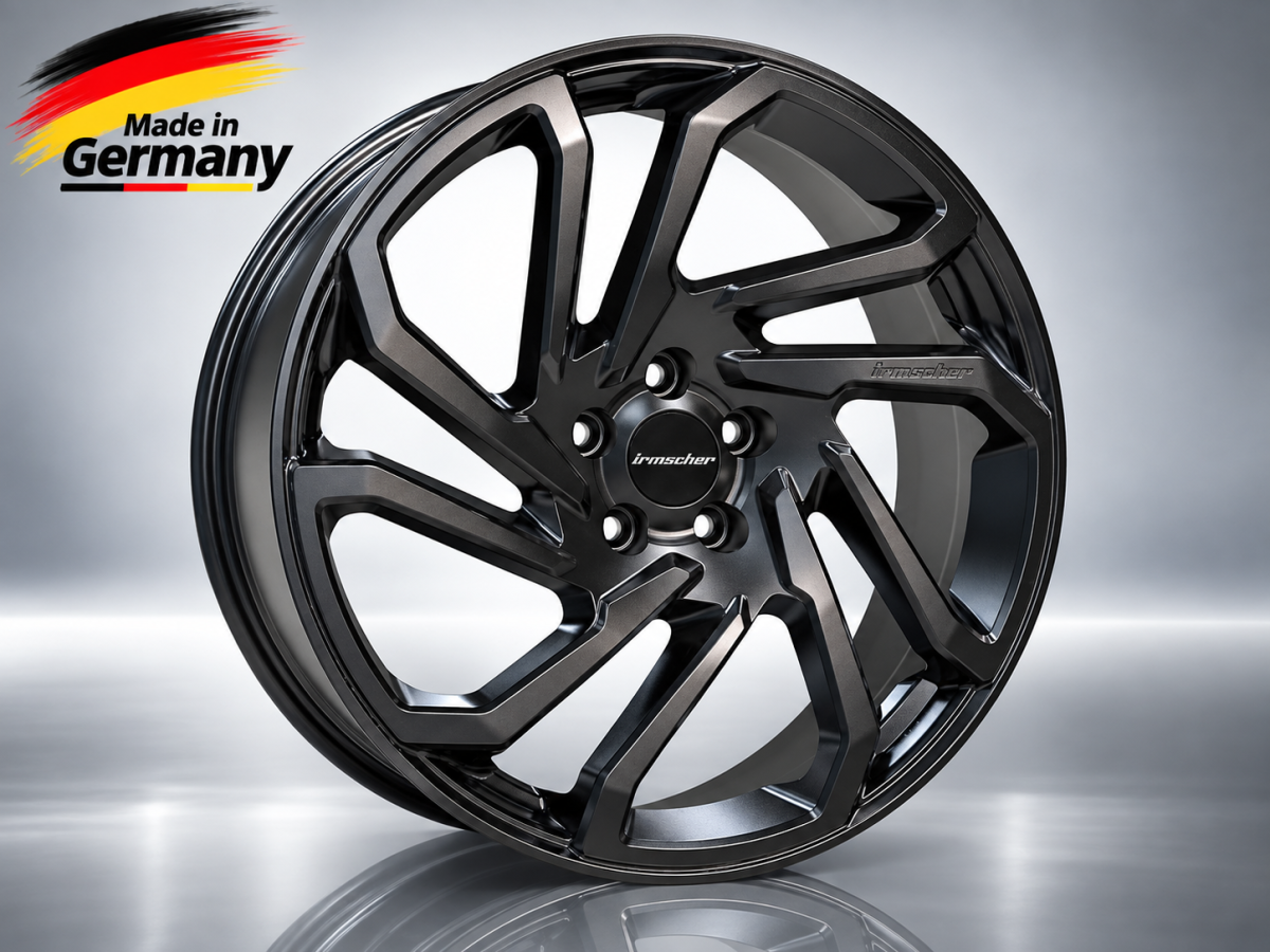 Volkswagen ID. Buzz Custom Wheels - set of 4 - Irmscher - Hydra-Star - Black Design - 20"