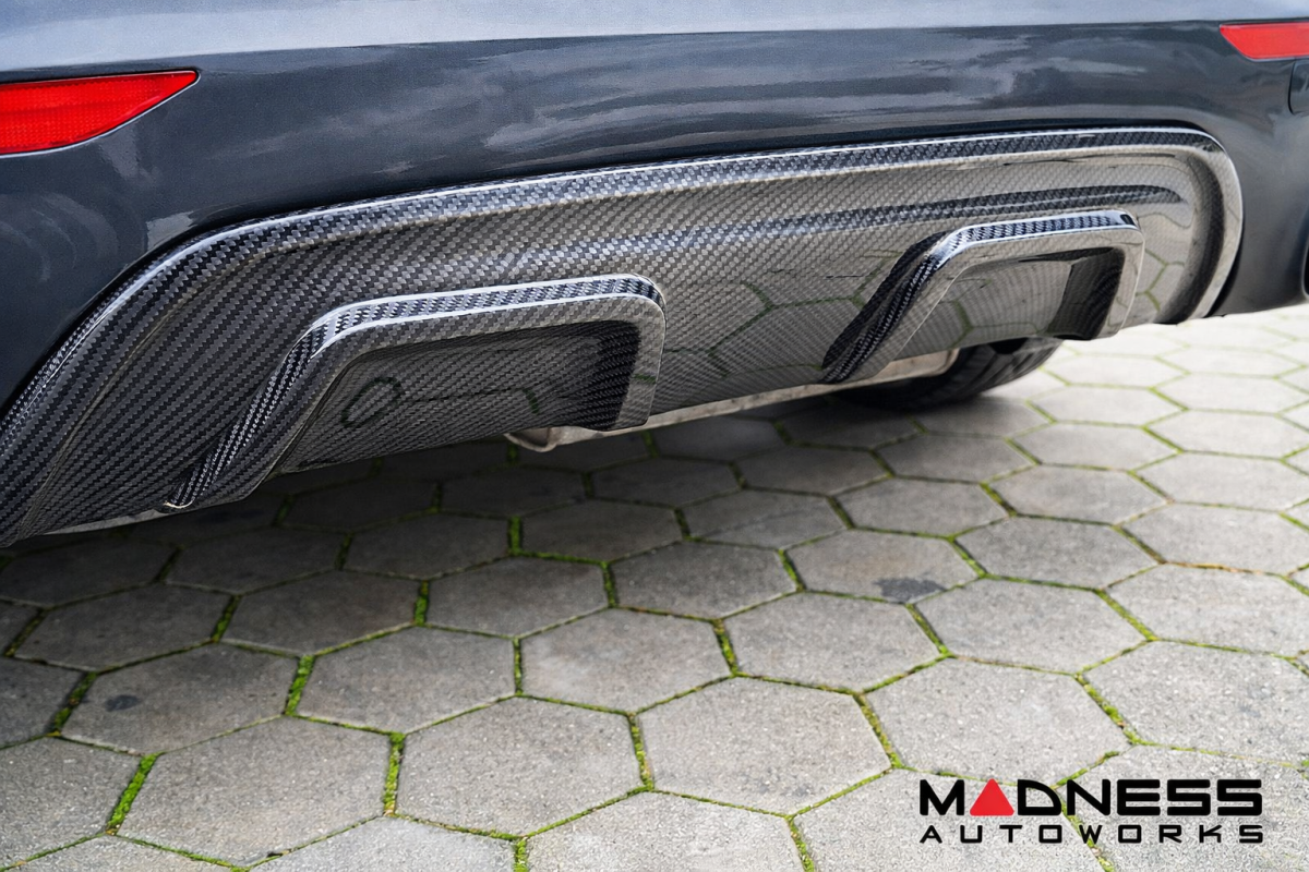 Alfa Romeo Stelvio Rear Diffuser - Carbon Fiber - Q4/ AWD Model
