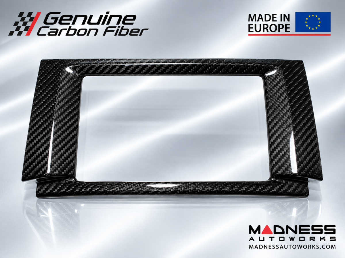 Maserati GranTurismo Interior Trim - Carbon Fiber - Audio System Frame Trim