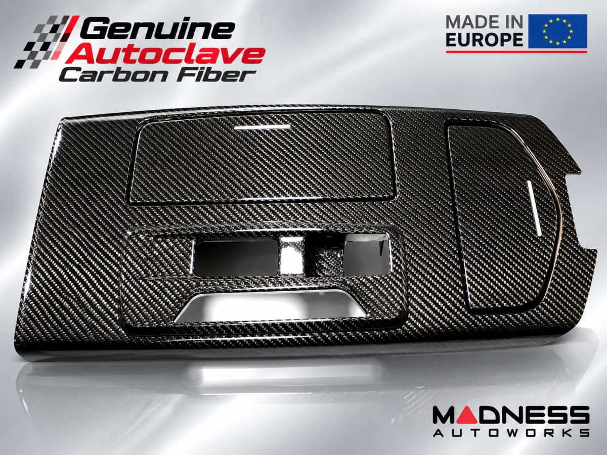 Maserati Ghibli Interior Trim - Carbon Fiber - Center Console Trim Kit 