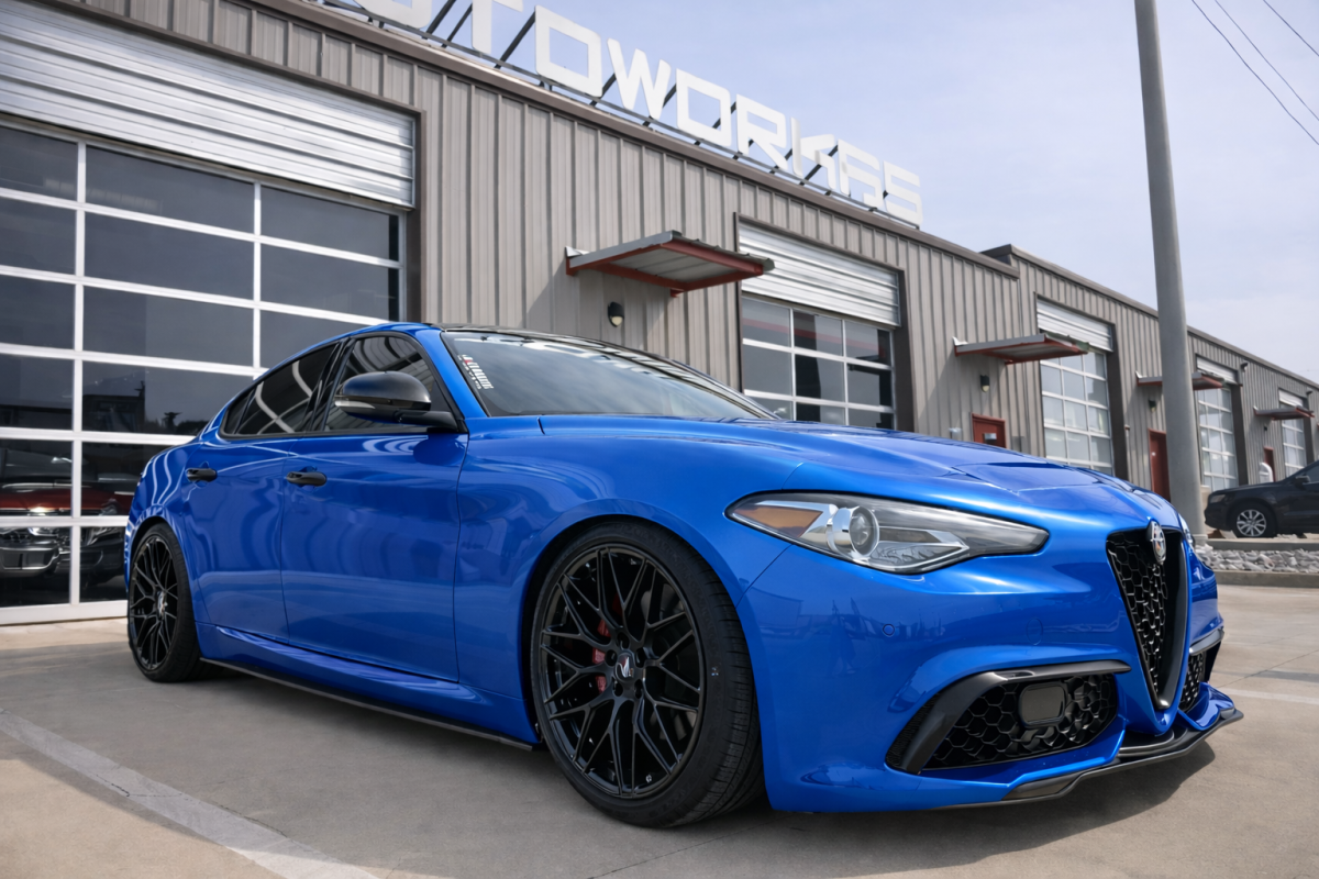 Alfa Romeo Giulia Custom Wheels (4) - KuhlFX - SFF - 19" - Satin Black 