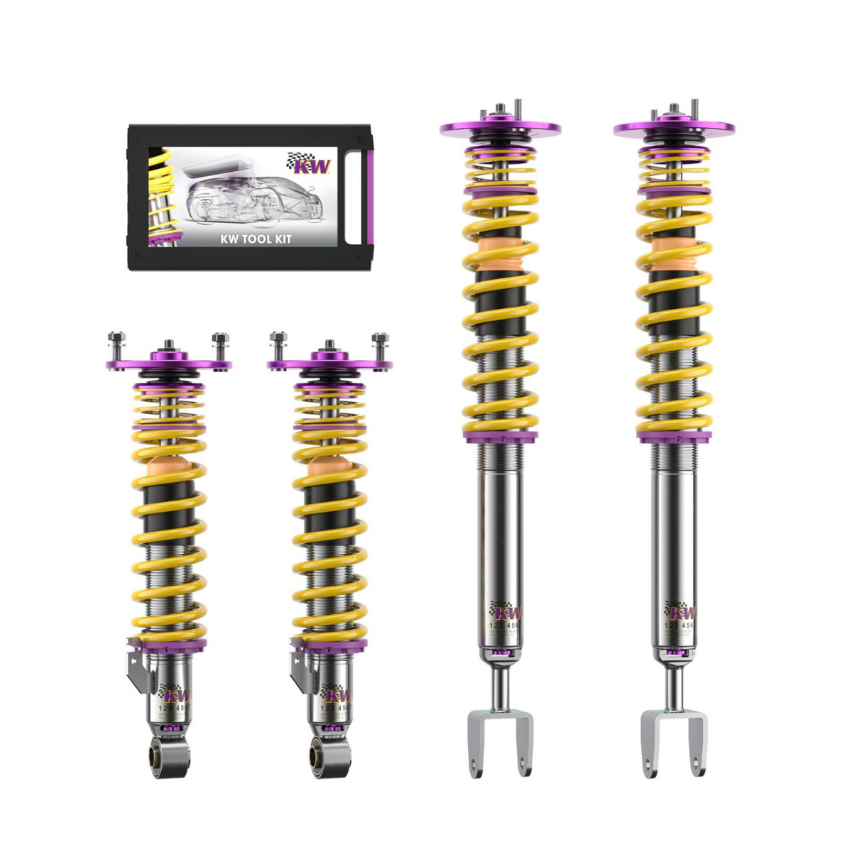 Nissan Skyline Coilover Suspension Kit - KW - V3 - `98-`02
