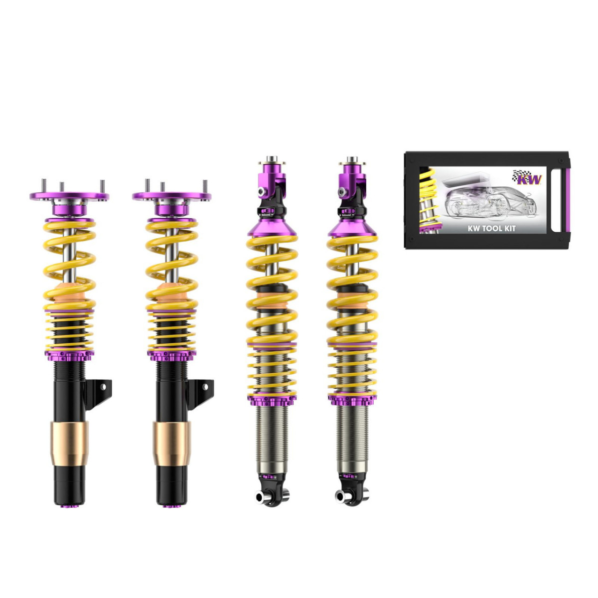 BMW 1 Series M Coupe Coilover Suspension Kit - KW - V3 - `11-`12 BMW 1 Series M Coupe Coilover Suspension Kit - KW - V3 - `11-`12