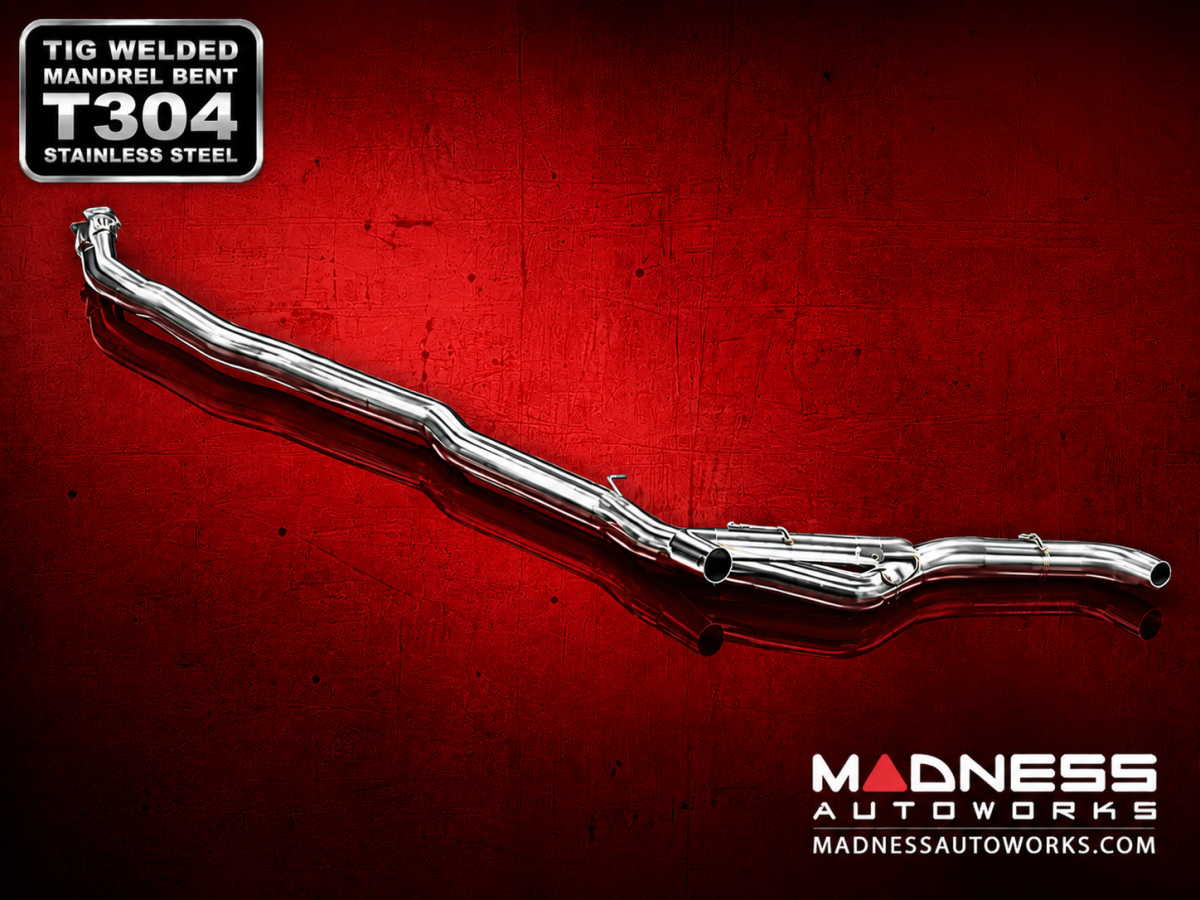 Alfa Romeo Giulia Performance Exhaust - 2.0L - MADNESS - Monza