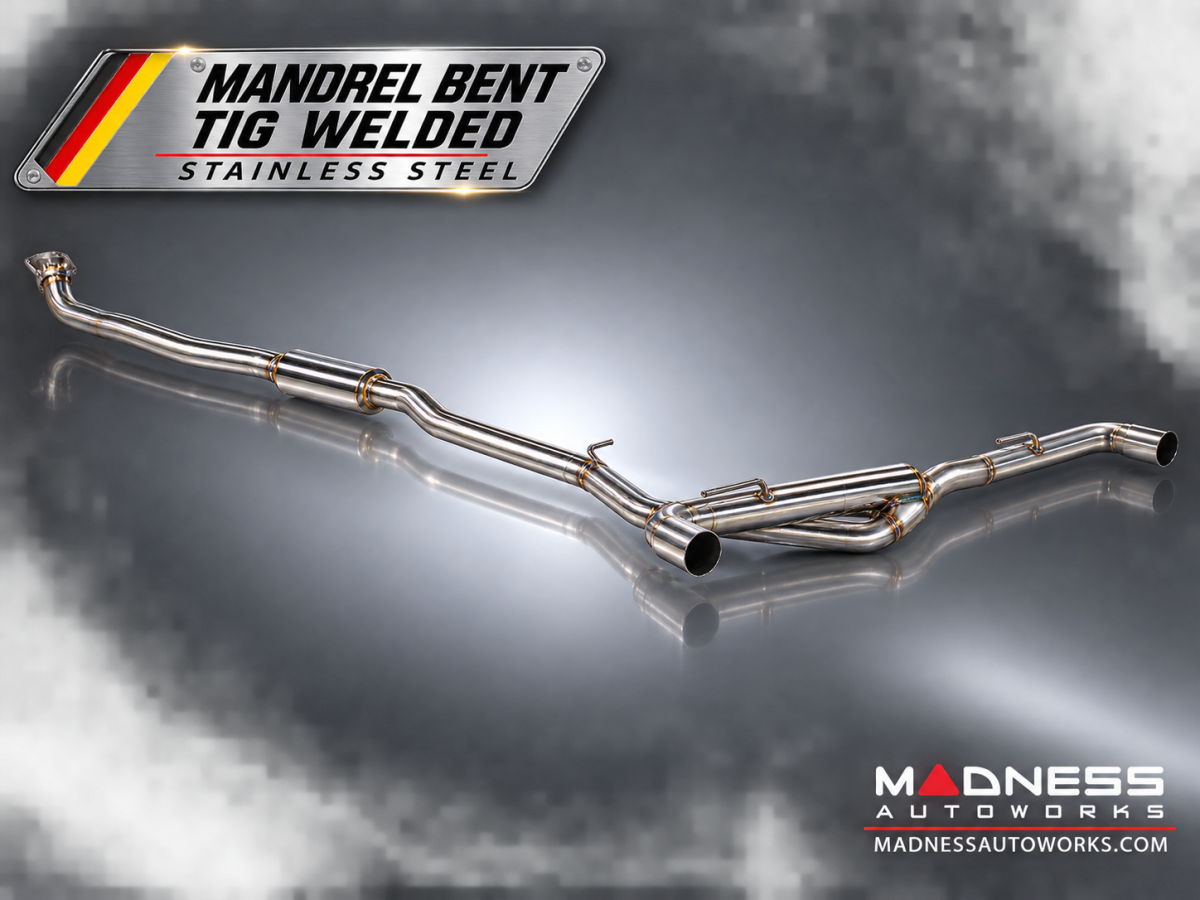 Alfa Romeo Stelvio Performance Exhaust - 2.0L - MADNESS - Lusso  
