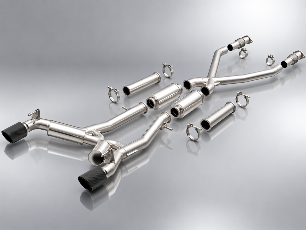 Nissan Z Performance Exhaust System - 3.0L - MagnaFlow - xMOD Series - Cat-Back 