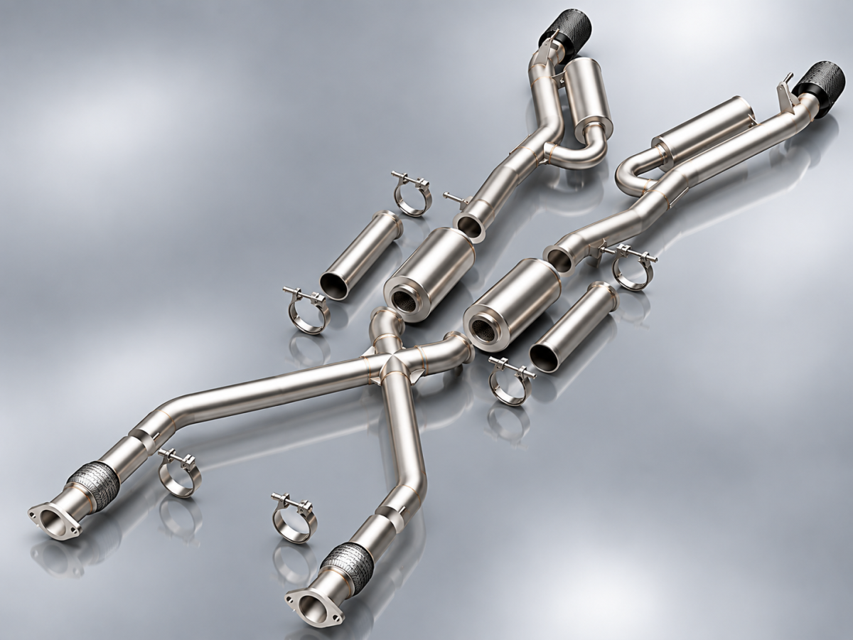 Nissan Z Performance Exhaust System - 3.0L - MagnaFlow - xMOD Series - Cat-Back 