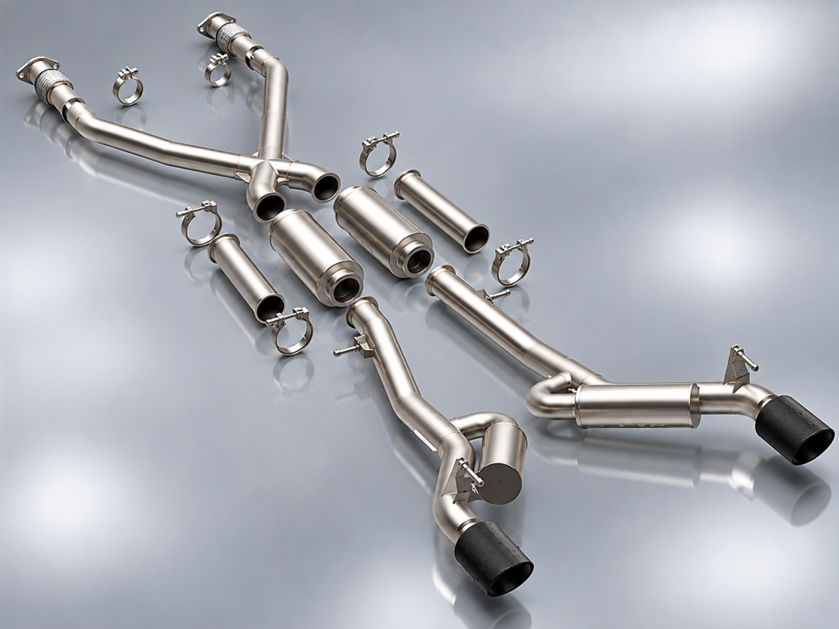 Nissan Z Performance Exhaust System - 3.0L - MagnaFlow - xMOD Series - Cat-Back 