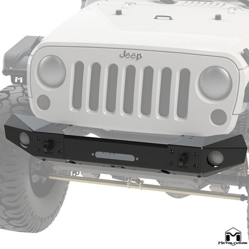 Jeep Wrangler JK Frame Built Bumper - Front 