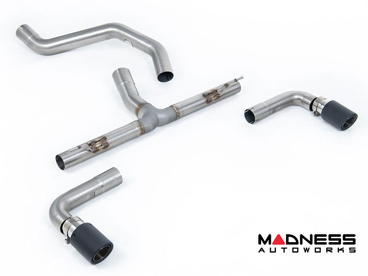 Ineos Grenadier Performance Exhaust - 3.0L Gas - Cat-Back - Dual Exit - Non Resonated - Carbon Fiber Tips