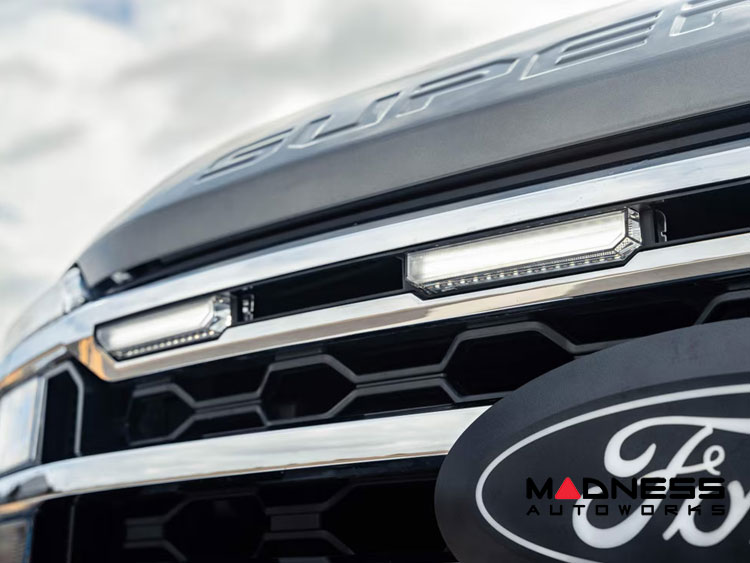 Ford Super Duty LED Grille - XBG Series - Morimoto - Chrome - 2023+