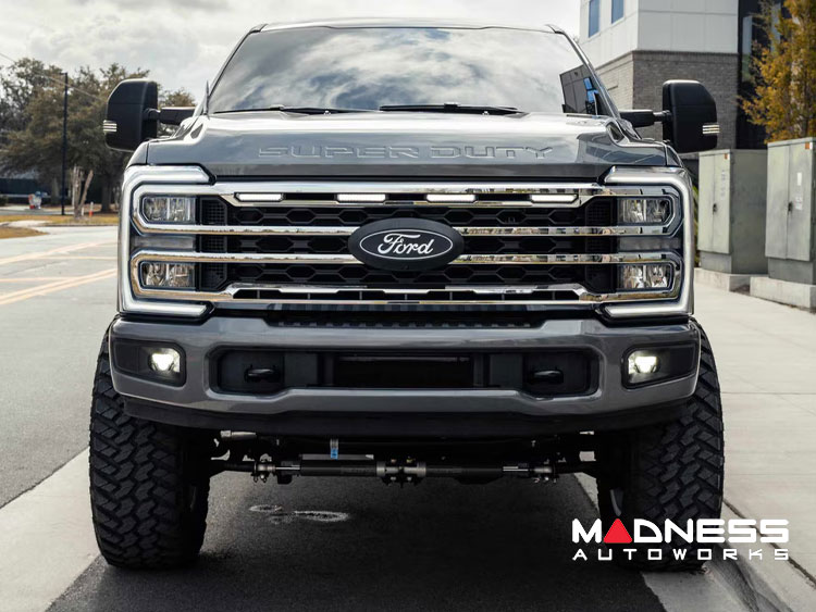 Ford Super Duty LED Grille - XBG Series - Morimoto - Chrome - 2023+