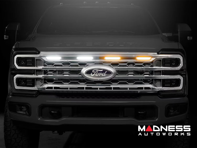Ford Super Duty LED Grille - XBG Series - Morimoto - Chrome - 2023+ Ford Super Duty LED Grille - XBG Series - Morimoto - Chrome - 2023+