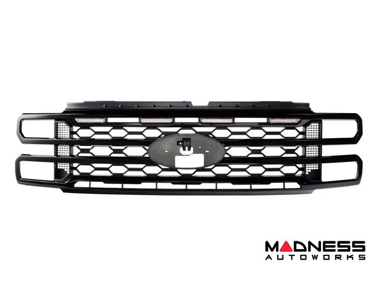 Ford Super Duty LED Grille - XBG Series - Morimoto - Black - 2023+