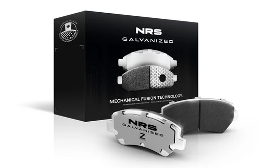 Rivian R1S Brake Pads - Front - NRS Galvanized