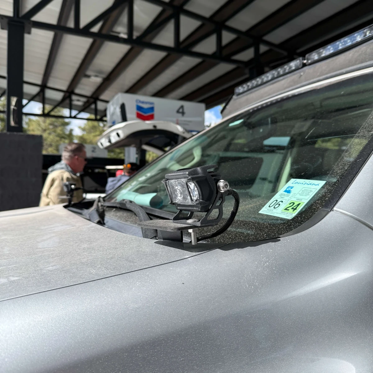 Lexus GX460 Ditch Lights - A-Pillar Hood Mount - ORACLE Lighting - VEGA Series 2 Spotlights - `10-`23