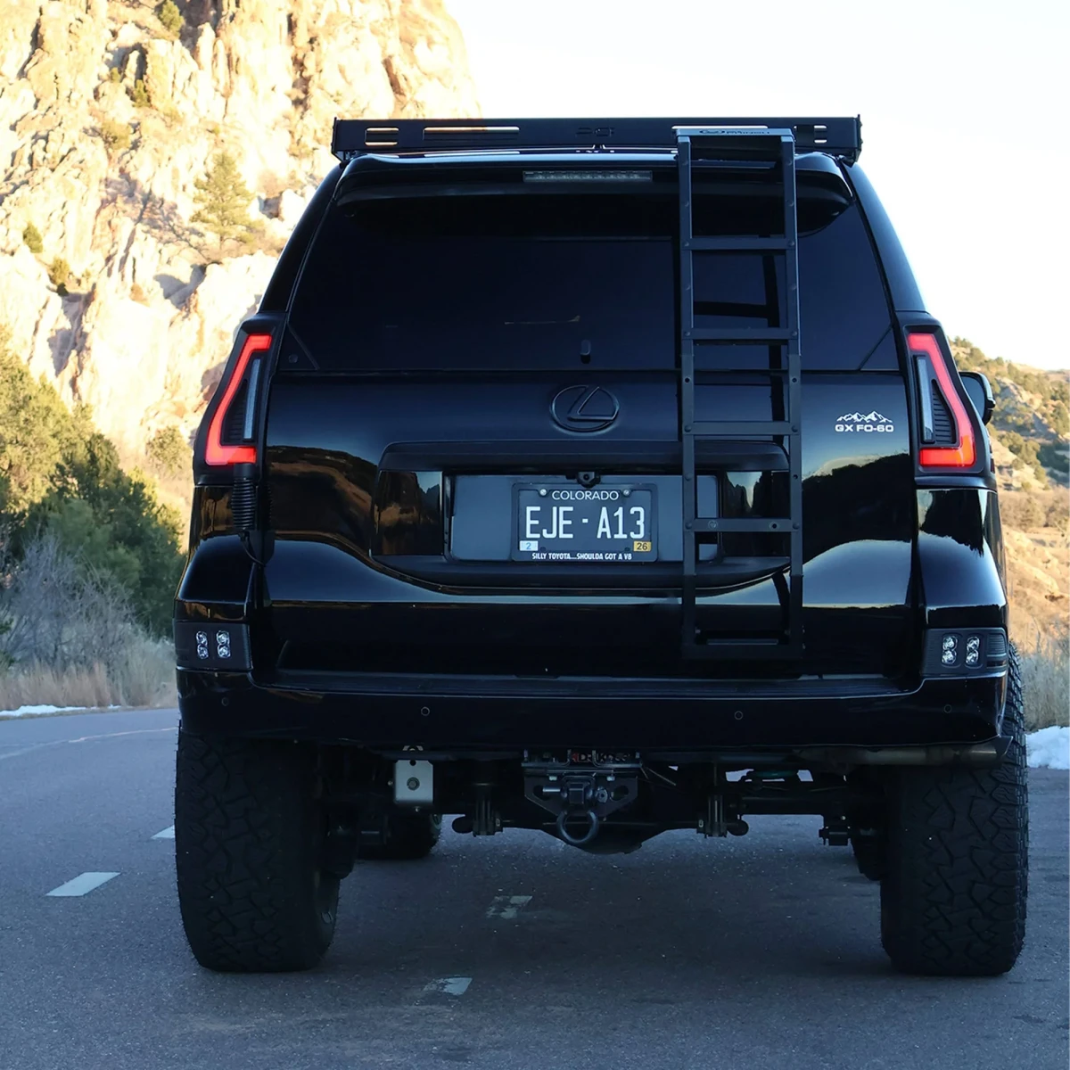 Toyota Prado LED Tail Lights - ORACLE Lighting - Flush Lensless - Red - `10-`23