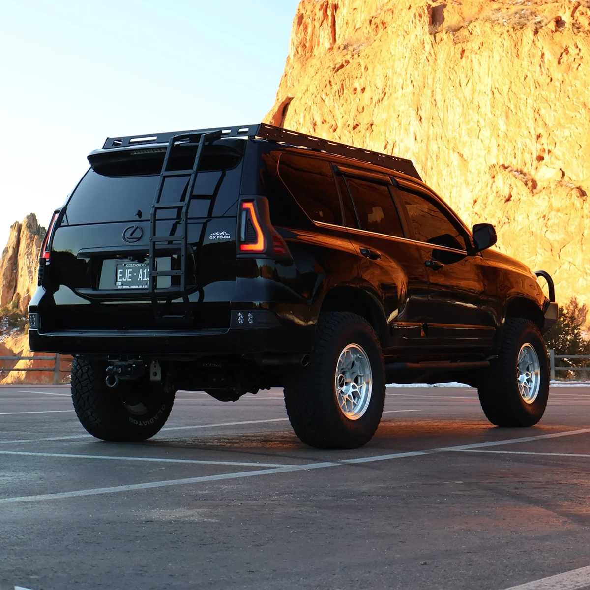 Toyota Prado LED Tail Lights - ORACLE Lighting - Flush Lensless - Red - `10-`23