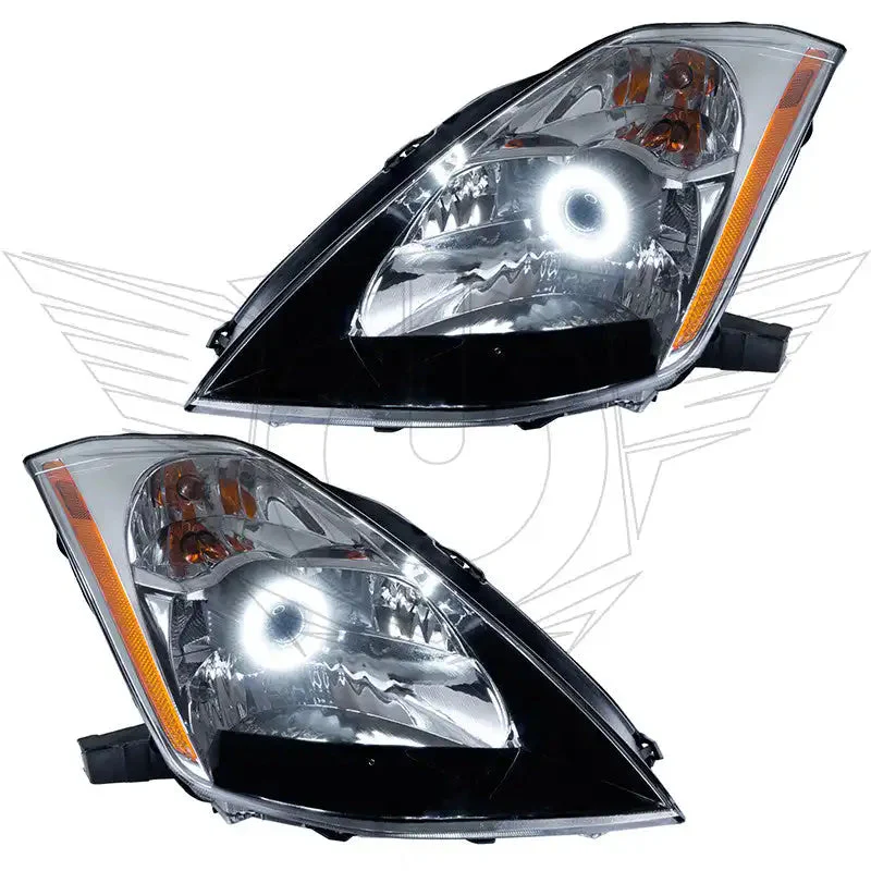 Nissan 350Z Headlight Assemblies - ORACLE Lighting - SMD HL (HID Style) w/ BC2 Controller - ColorSHIFT - `03-`05