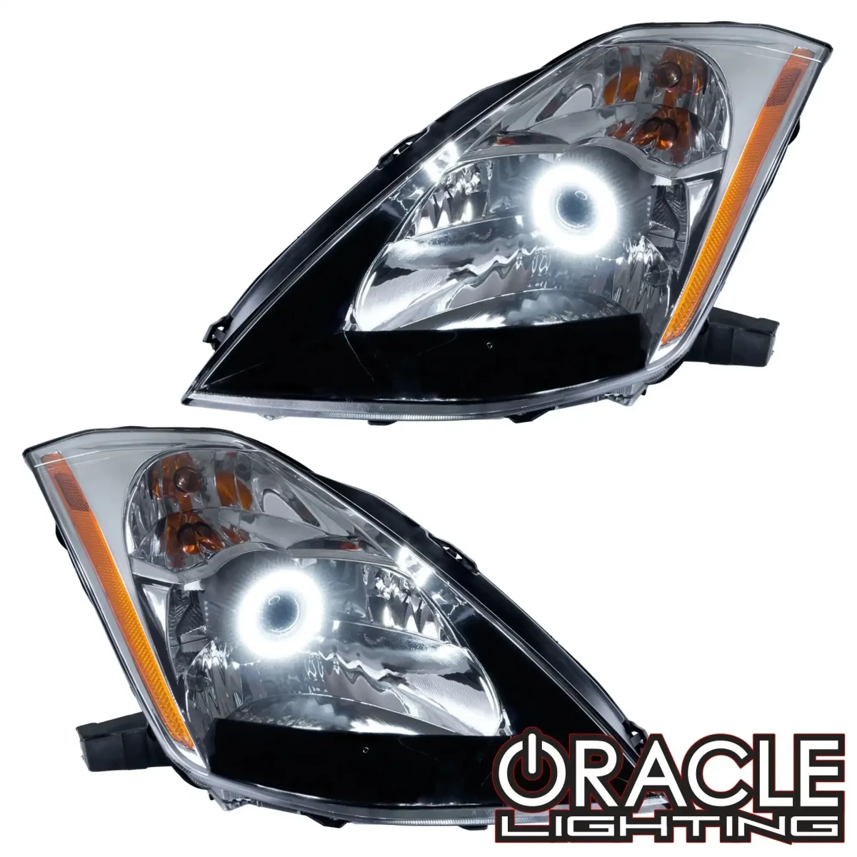 Nissan 350Z Headlight Assemblies - ORACLE Lighting - SMD HL (HID Style) w/ BC2 Controller - ColorSHIFT - `03-`05