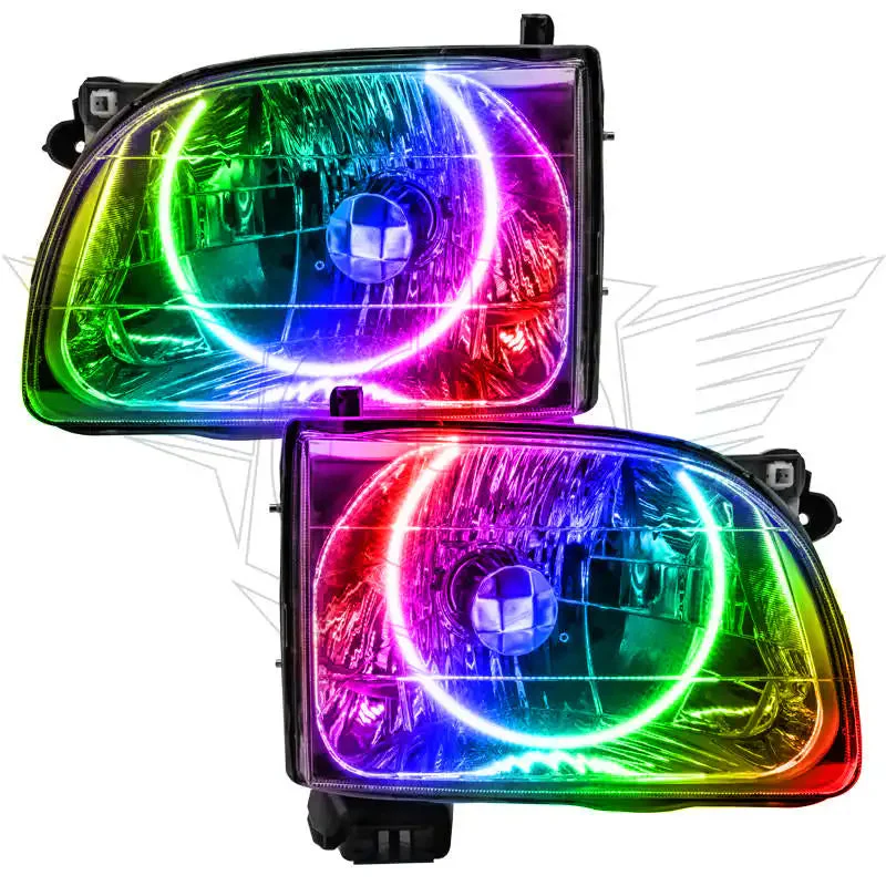 Toyota Tacoma Headlight Assemblies - ORACLE Lighting - ColorSHIFT w/ BC2 Controller - `01-`04