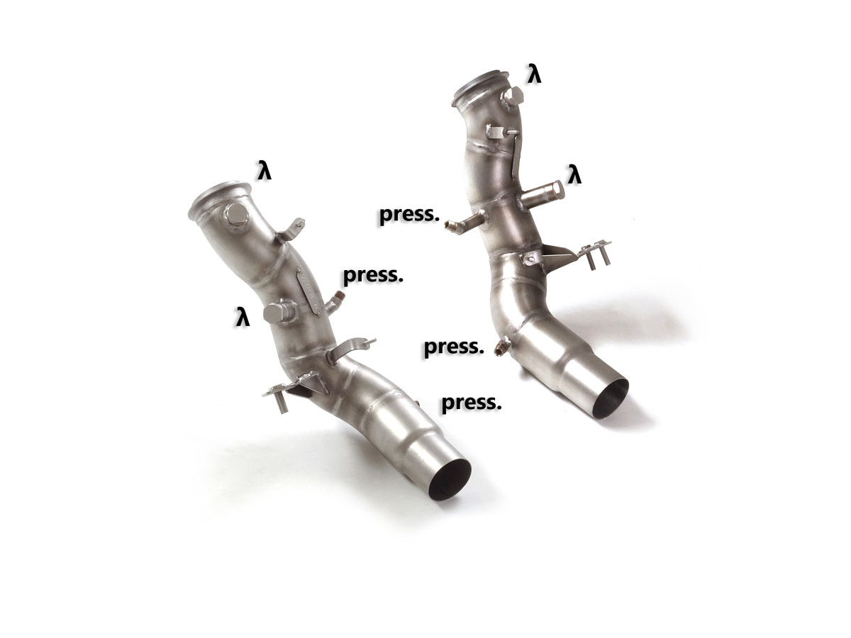 Alfa Romeo Giulia Downpipe Set - 2.9L QV - Ragazzon - EU 21+ models