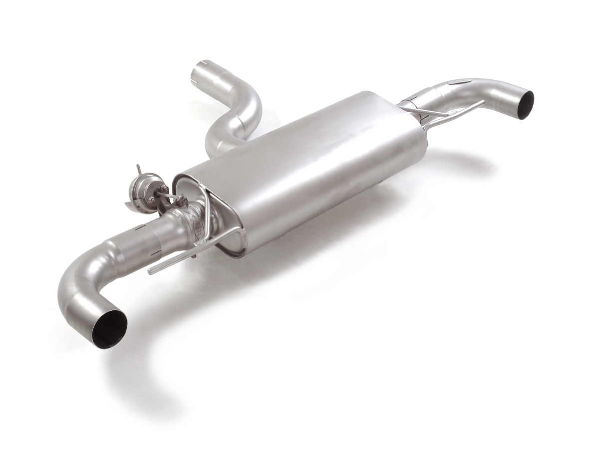Audi TT RS (8J) Performance Exhaust by Ragazzon - Rear Section - Vacuum Valves - Dual Exit - No Tip