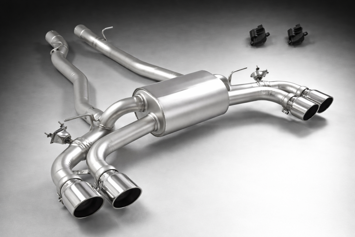 BMW 5 Series Performance Exhaust - Ragazzon - Evo Line - Axle Back w/ Integrated Valves - Dual Exit/Polished Tips - M5 (G99) 4.4L