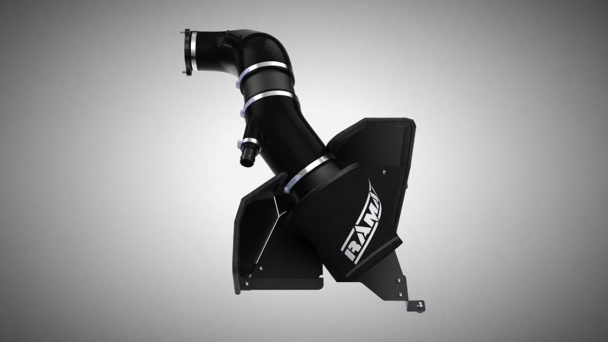Hyundai Elantra N Performance Air Intake - Ramair - Foam Filter + Heatshield - Black 