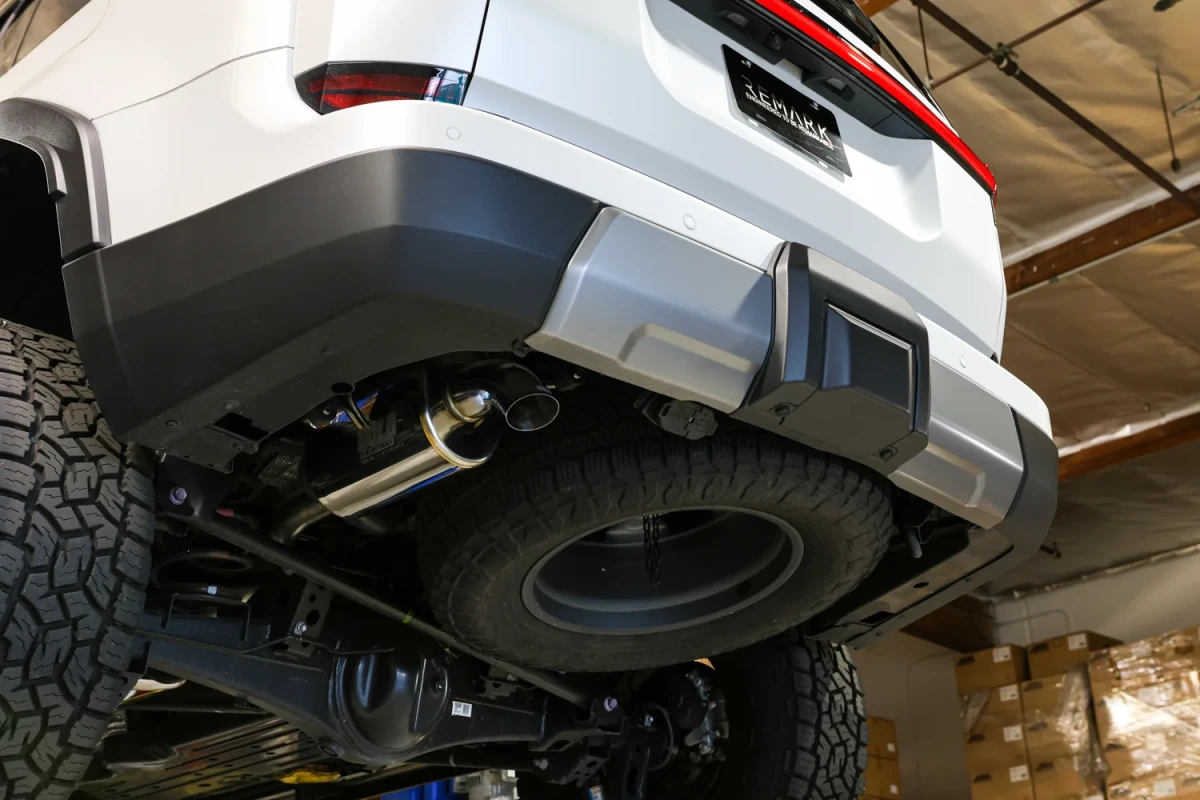 Lexus GX550 Performance Exhaust - Remark - Cat Back, Quiet-Spec, Turndown Tip - `24-`26
