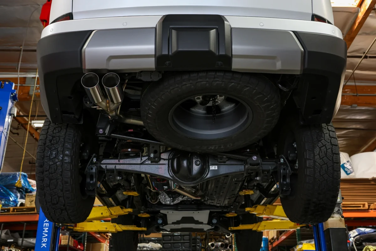 Lexus GX550 Performance Exhaust - Remark - Cat Back - Dual Straight Tips - `24+
