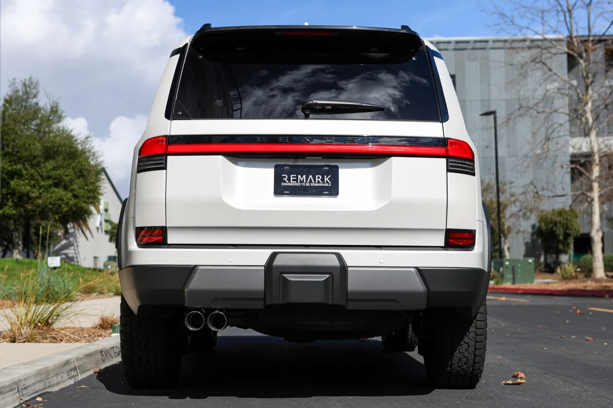 Lexus GX550 Performance Exhaust - Remark - Cat Back - Dual Straight Tips - `24+