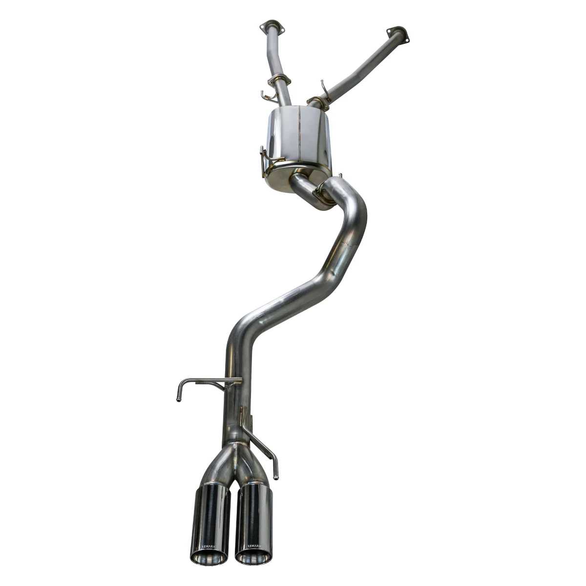 Lexus GX550 Performance Exhaust - Remark - Cat Back - Dual Straight Tips - `24+