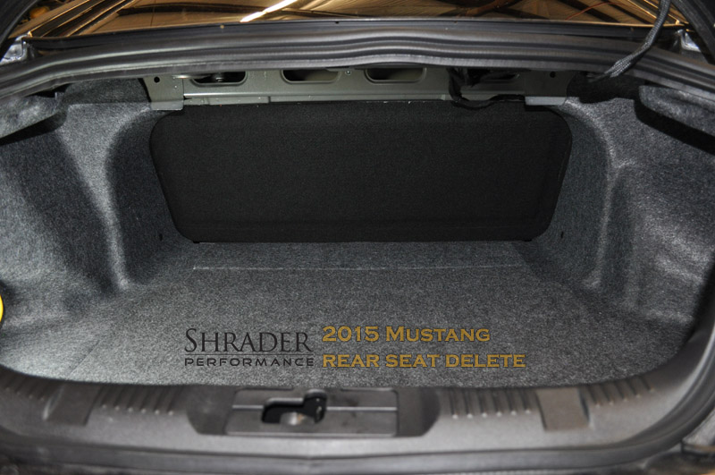 Ford Mustang Rear Seat Delete Kit - '15-'24 Coupe