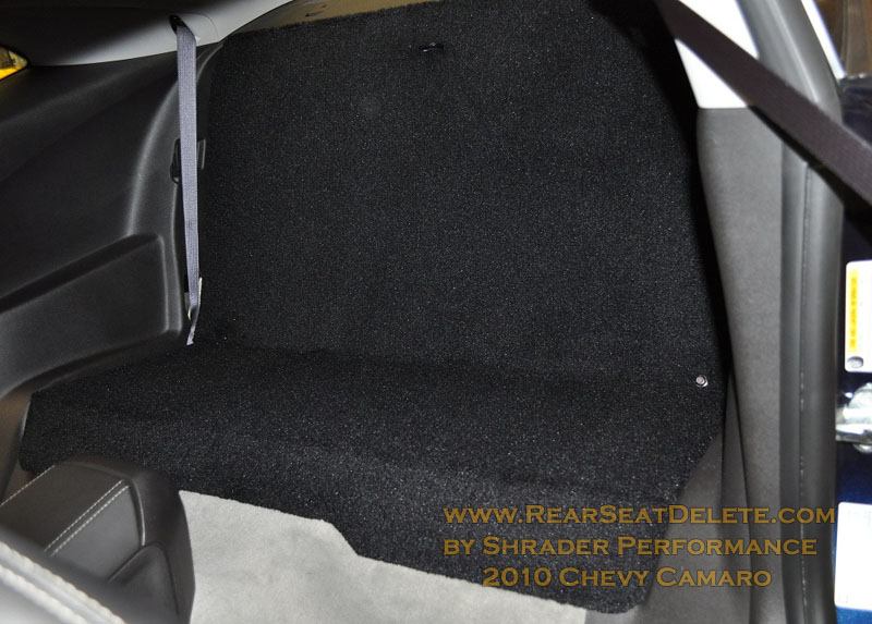 Chevrolet Camaro Rear Seat Delete Kit - '10-'15