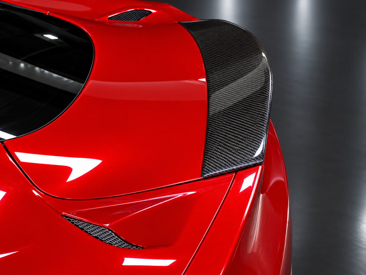 Alfa Romeo 4C Trunk Spoiler - Carbon Fiber - Stile Italia - Coupe