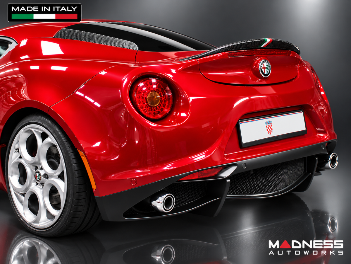 Alfa Romeo 4C Trunk Spoiler - Carbon Fiber - Stile Italia - Coupe