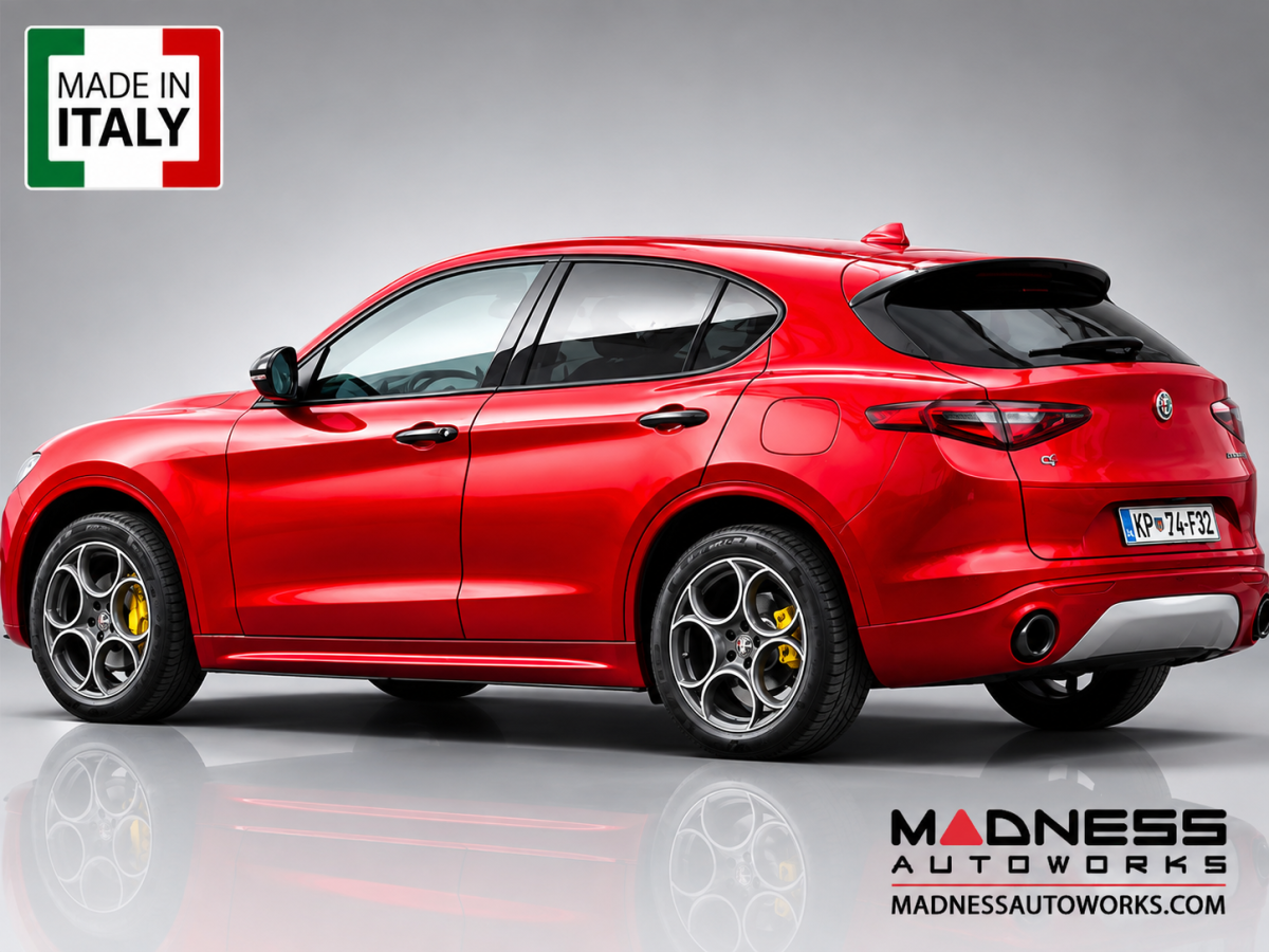 Alfa Romeo Stelvio Roof Spoiler - Carbon Fiber - Stile Italia 