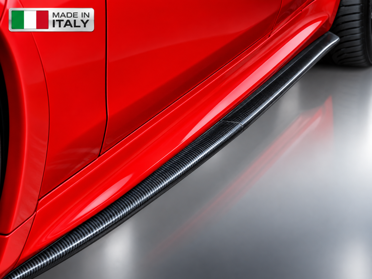 Alfa Romeo Stelvio Side Skirts - Carbon Fiber - Stile Italia 