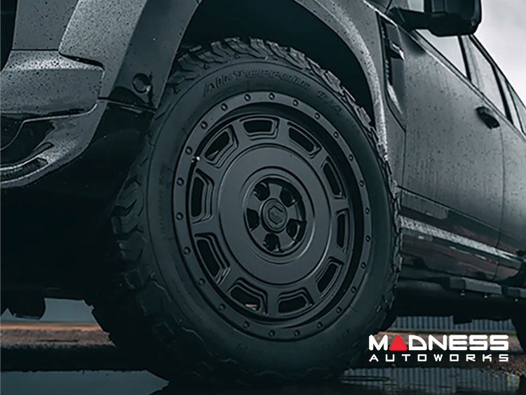 Land Rover Defender Custom Wheels - 22" WX-4 by Urban Automotive - Satin Black - Set of 4 Land Rover Defender Custom Wheels - 22" WX-4 by Urban Automotive - Satin Black - Set of 4