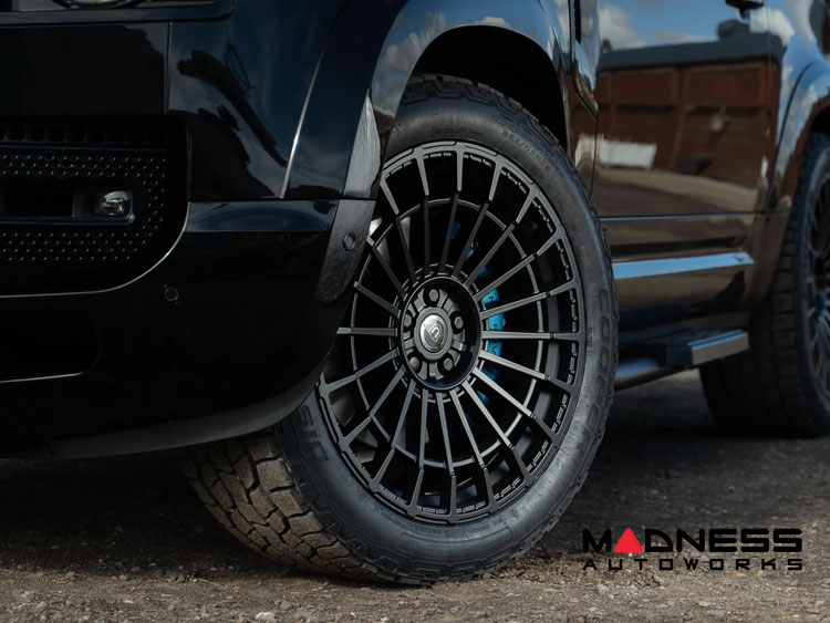 Land Rover Defender Custom Wheels - 22" WX-3 by Urban Automotive - Satin Black - Set of 4
