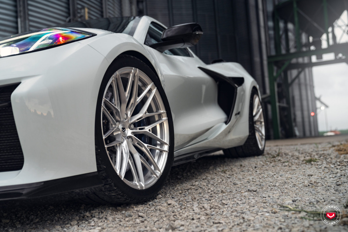Chevrolet Corvette C8 Custom Wheels - S21-02 by Vossen - Gloss Clear