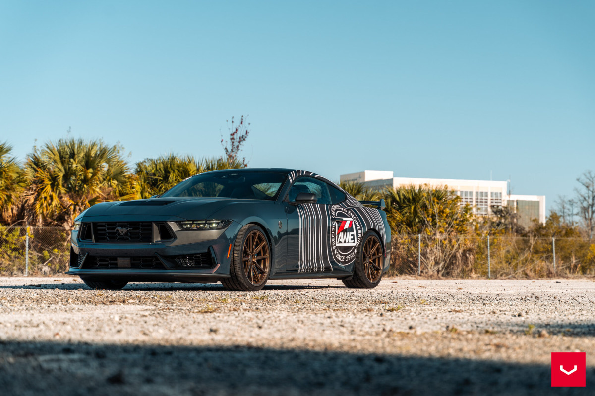 Ford Mustang Custom Wheels - HF-3 by Vossen - Satin Bronze