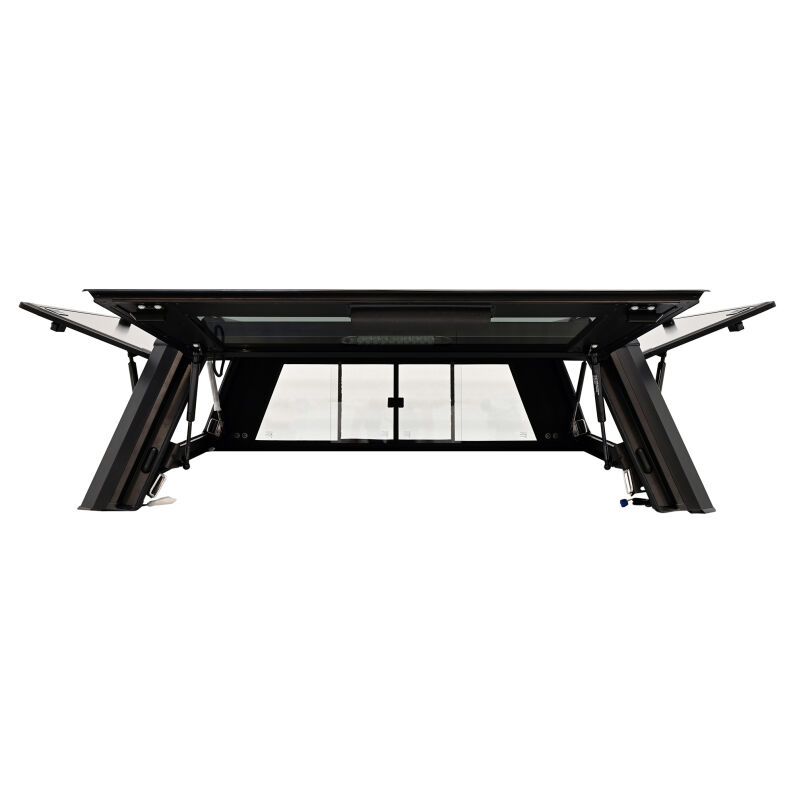 GMC Canyon Truck Cap - Westin - EXP - Textured Black - Sliding Front Glass