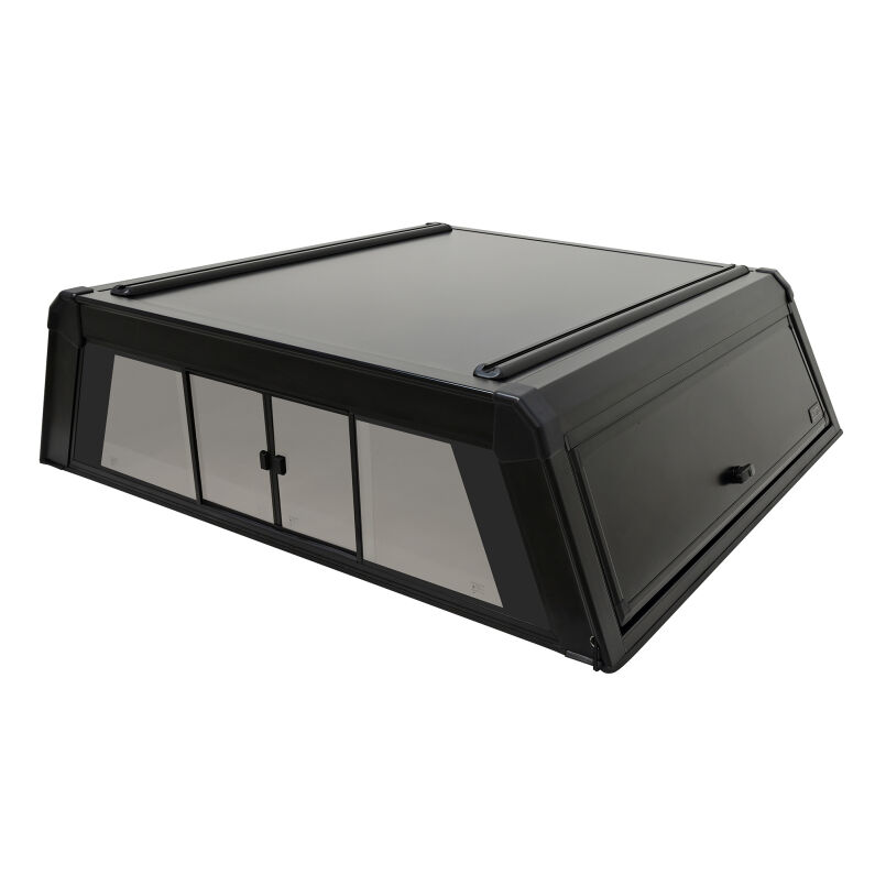 GMC Canyon Truck Cap - Westin - EXP - Textured Black - Sliding Front Glass