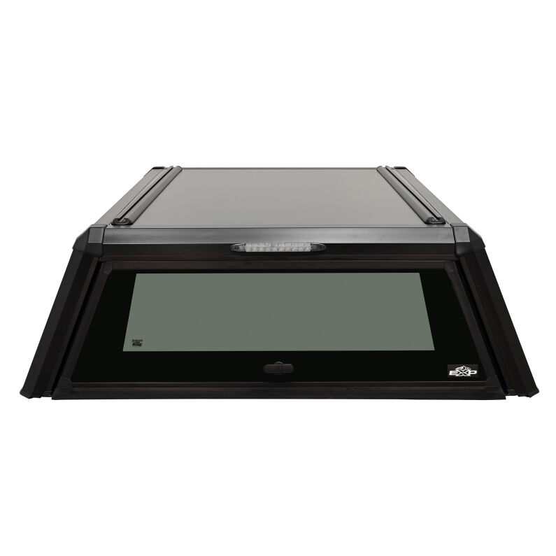 GMC Canyon Truck Cap - Westin - EXP - Textured Black - Sliding Front Glass