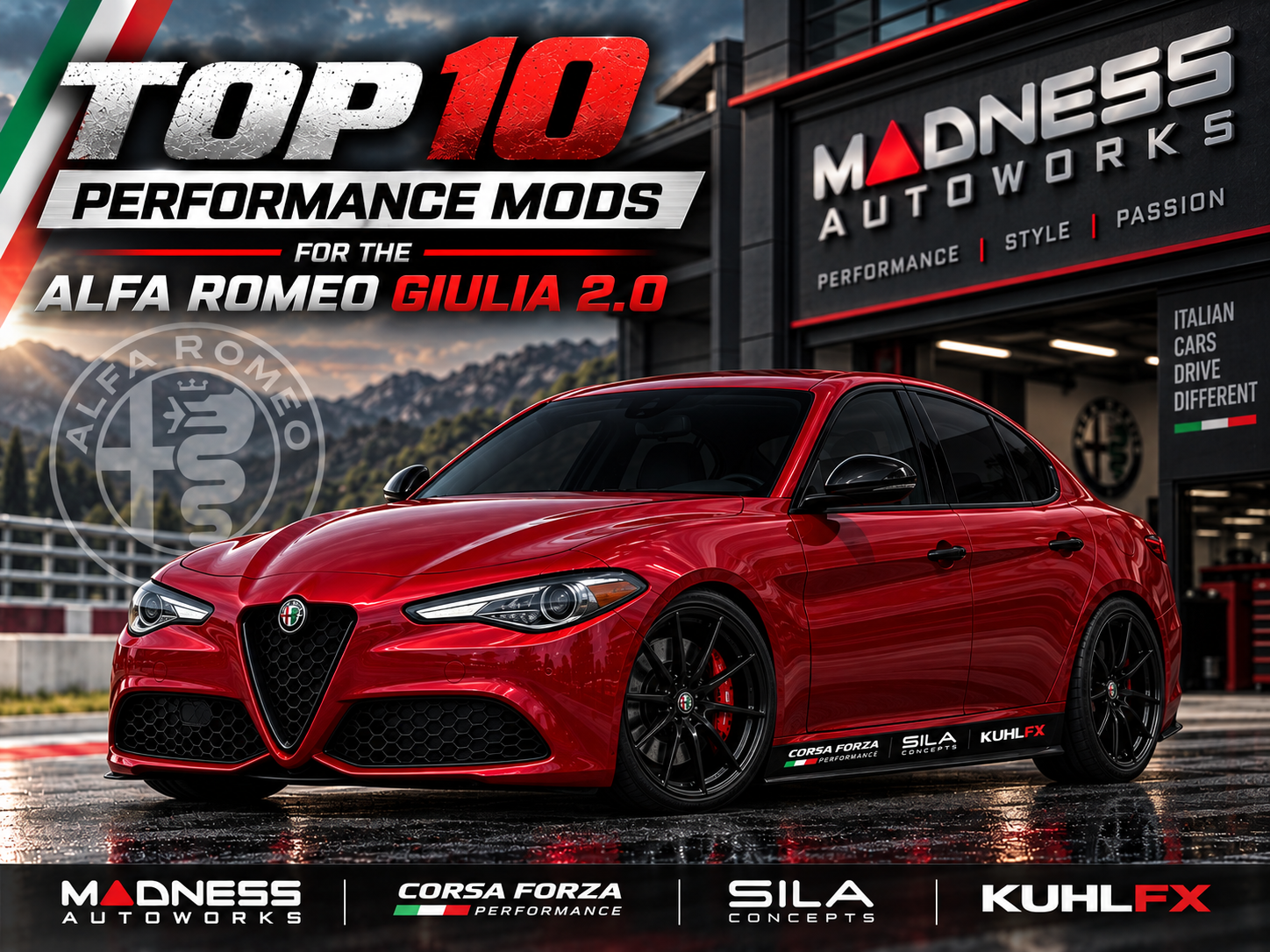 Top Performance Mods for Alfa Romeo Giulia 2.0