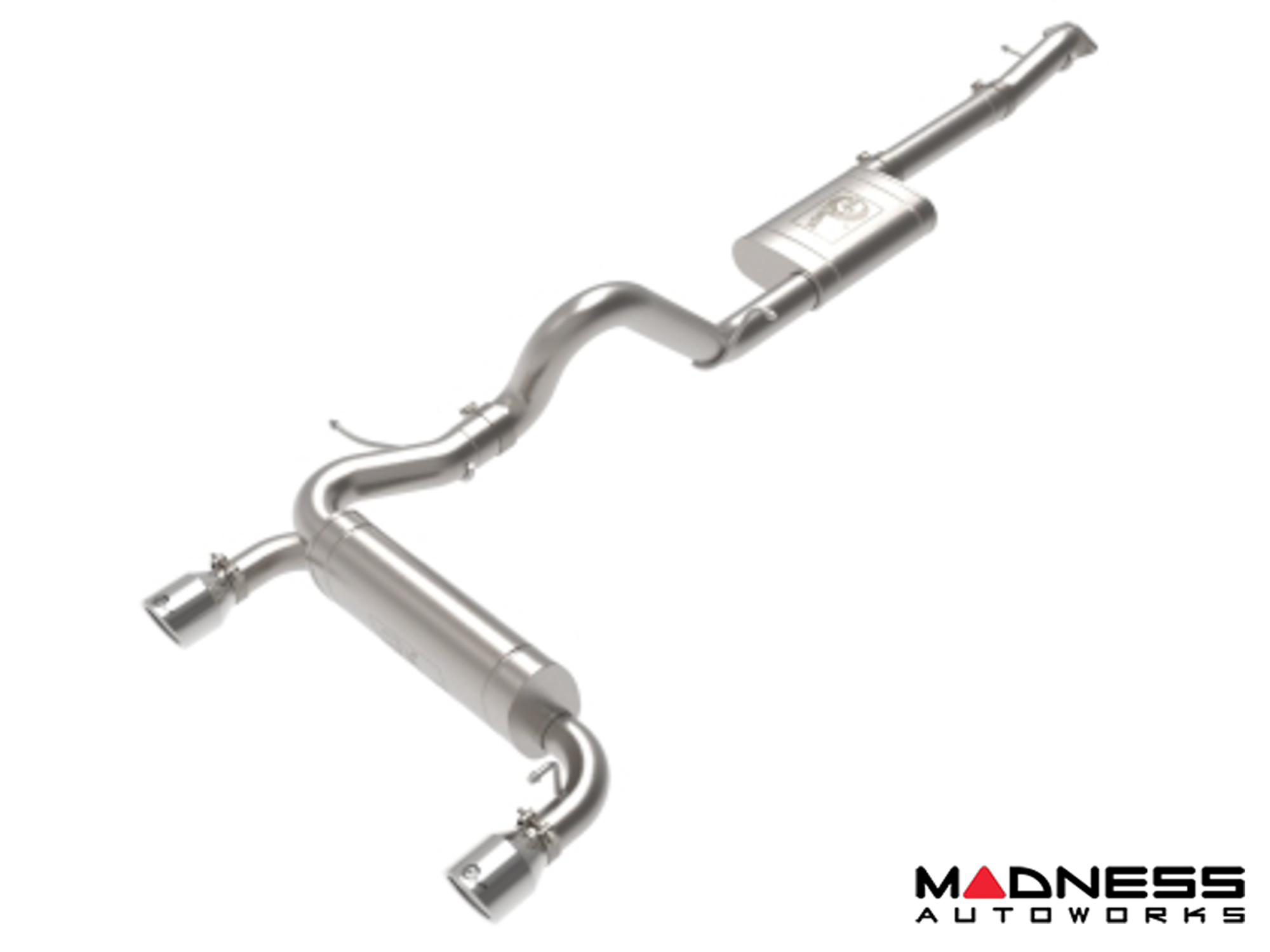 Ford Bronco Performance Exhaust System - Cat Back - Vulcan Series - Dual Exit - AFE - 3"  