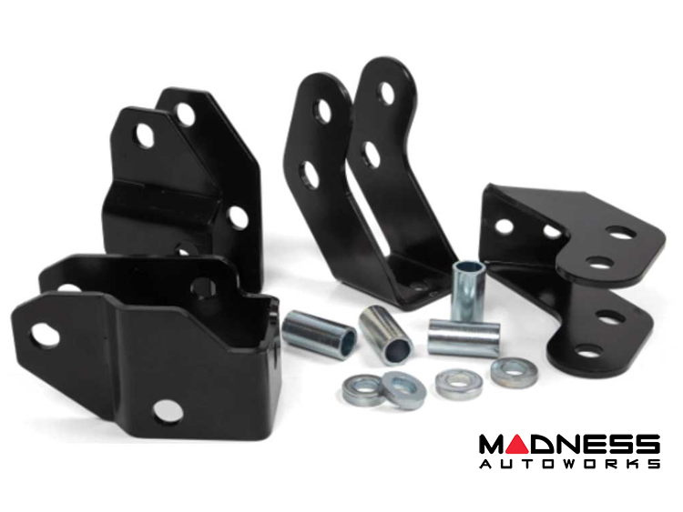 Jeep Gladiator Shock Extension Brackets - Front & Rear - JKS Manufacturing - Mojave - `20-`25